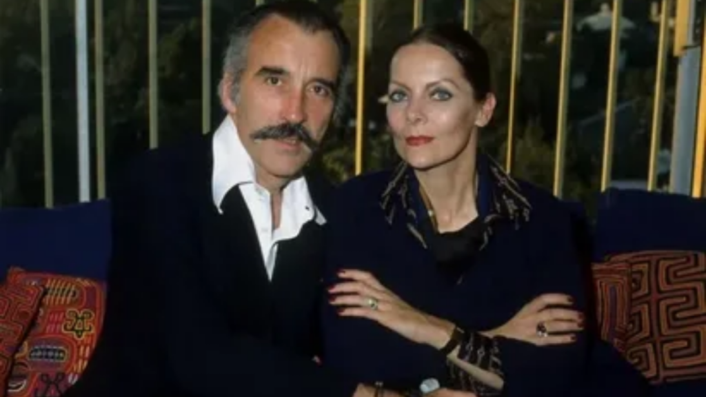 Birgit Kroencke Danish model and wife of Christopher Lee.