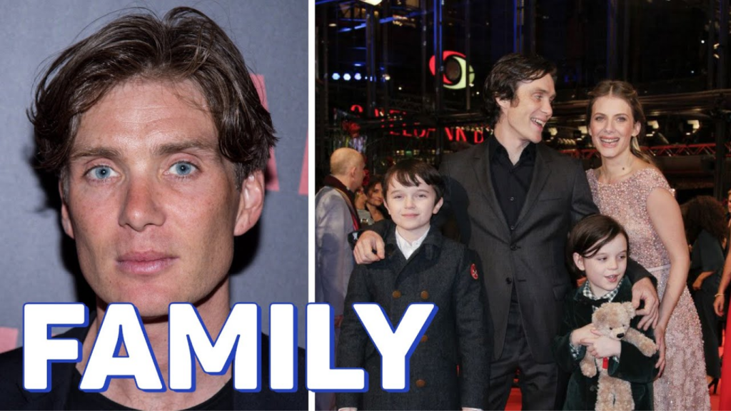 Cillian Murphy with Family