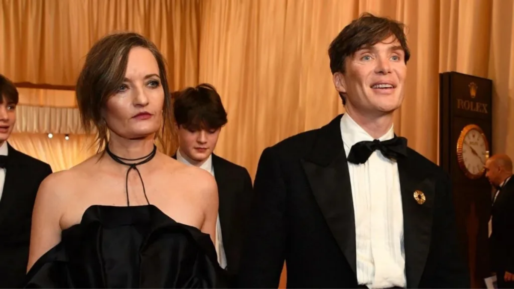 Cillian Murphy and Wife Yvonne McGuinness 