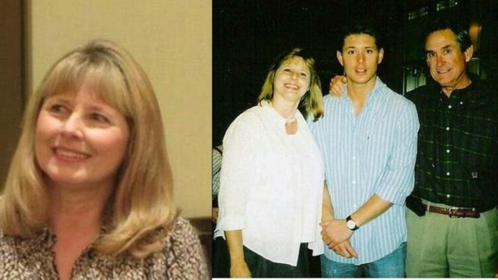 A family photo of Donna Joan Shaffer Ackles with her husband Roger Ackles and her children in a private setting.