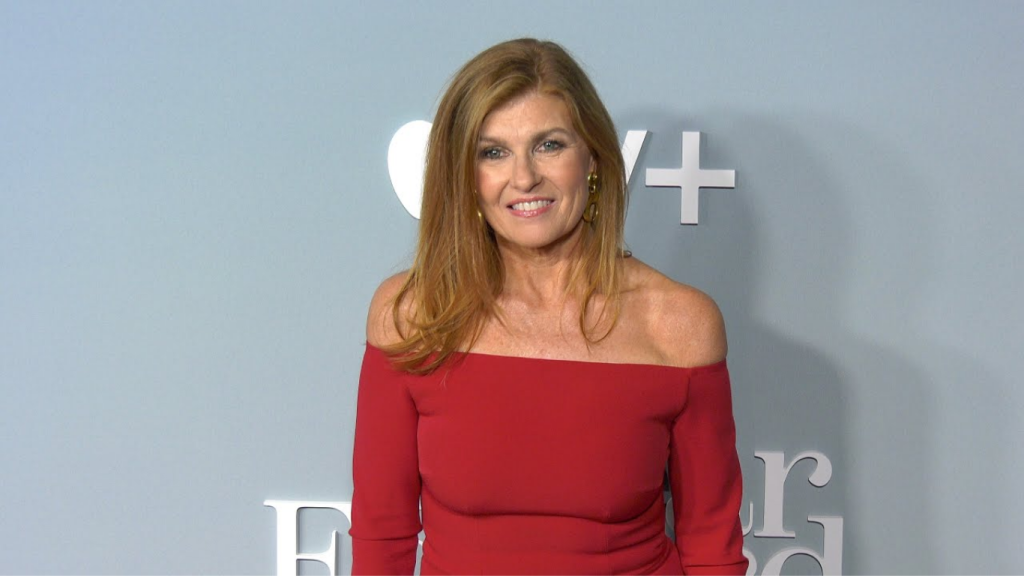 Actress Connie Britton, who kept her former husband John Britton's surname throughout her successful acting career.