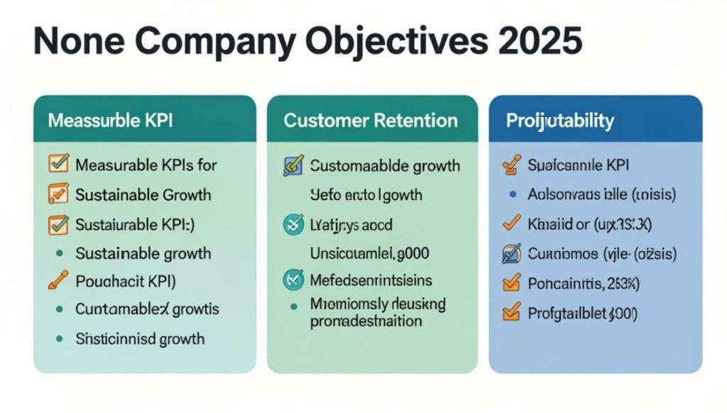 None Company Objectives 2025
