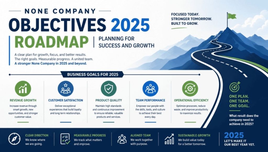 None Company Objectives 2025