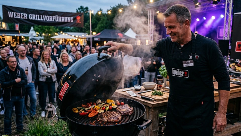 Weber Grillvorführung