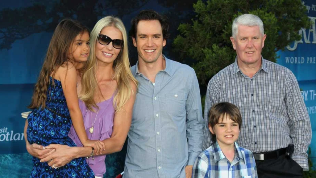 A historical family photo of Hans Gosselaar, the Dutch-born father of Saved by the Bell star Mark-Paul Gosselaar.