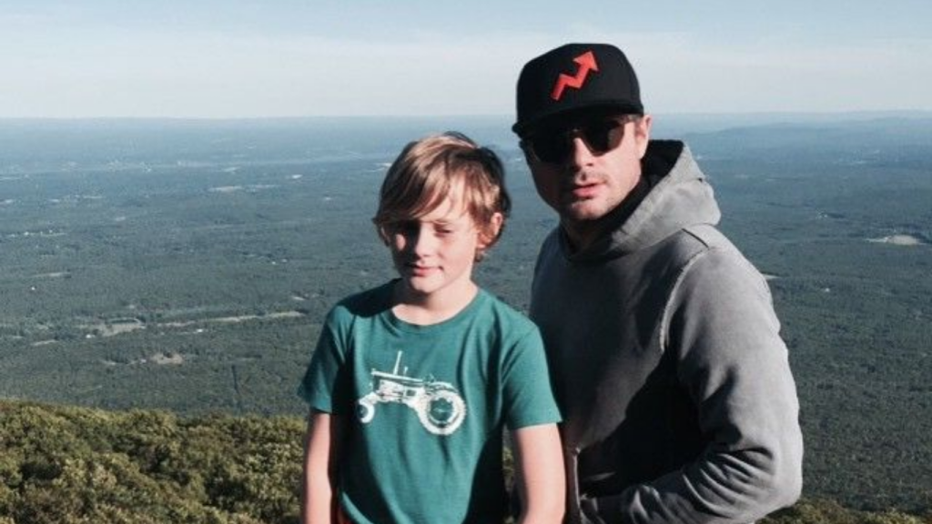 Milo William Langdon standing at 6 feet 2 inches tall with his mother, actress Liv Tyler, at Paris Fashion Week.
